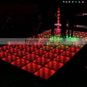 RGB color infinity led dancing floor/led dance floor paenls