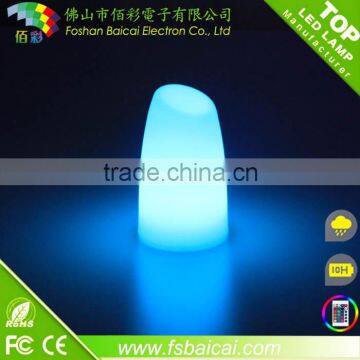 Rechargeable battery color changing cordless led table lamp