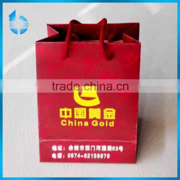 Packaging & printing factory professionally produce jewelleries hand bag