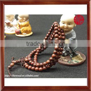 100% Natural Red Sandalwood Bead Buddha Bracelet With Modern Industrial Plant photo-4