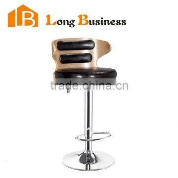 LB-5024 Simple bentwood chair bar stool wood modern kitchen bar stools, Cool Bar/club/party/wedding/KTV/hotel