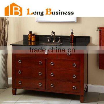 LB-LX2062 Newest mordern hot sale cheap Euro solid wood cheap bathroom vanity tops