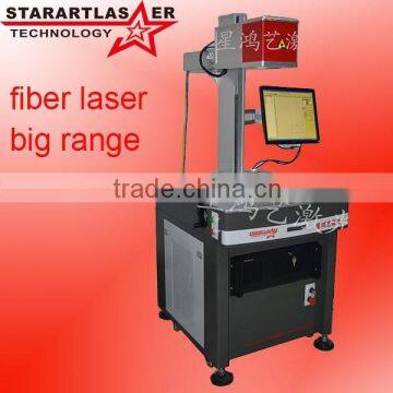 Big Marking Range Fiber PCB Laser Marking Machine Qr Code