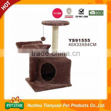 New Product Inddoor Wholesale Cat Trees With Toys