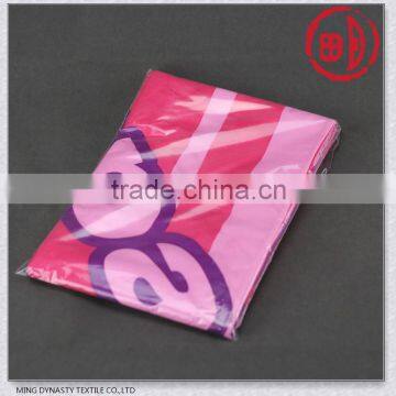 Custom transfer printing microfiber beach towel