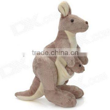 High Quality Stuffed Plush Kangroo With Baby Toy/plush Kangroo/Custom Soft Toy Kangaroo/ Plush Soft Kangroo photo-2
