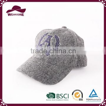 Winter Tweed Baseball Cap