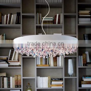 Guzhen Factory Directly Selling The Modern Crystal Ola suspension pendant lamp