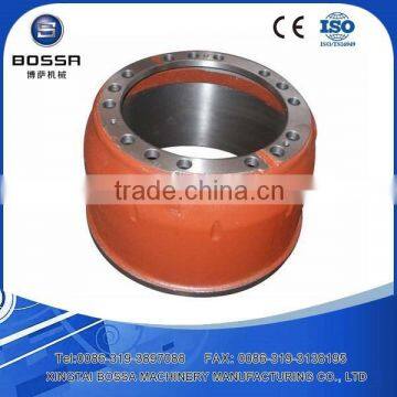 Truck application brake drum casting iron cast