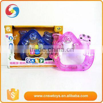 Hot sale good quality baby funny toy plastic musical baby bed bell