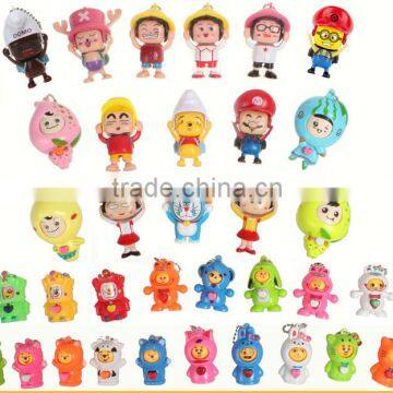 face changing toy doll key chain