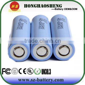 ICR 3.7v 2800mah for Samsung 18650 battery