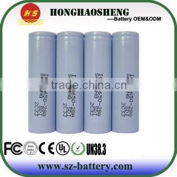 ICR 3.7v 18650 for icr samsung 18650 battery