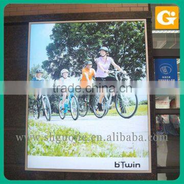 Wall Advertising Billboard, Display Light Box, Backlit Film Poster