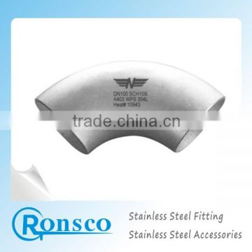 304/316 seamless stainless steel elbow 1/2 inch 90