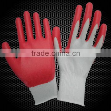 Nitrile coated working gloves