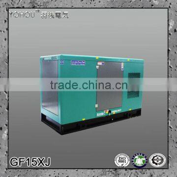 12kw 15kw 20kw 24kw 15kva 18.75kva 25kva 30kva 230v 400v 3 phase electric start water cooling silent generators for sale