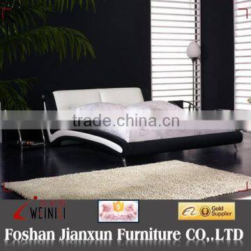 F6061 designer leather bed