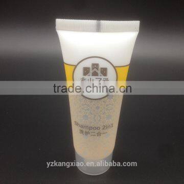 Transparent Bath Foam and Shampoo Soft Plastic Cosmetic Tube photo-4