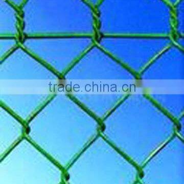 PVC coated chian link fence, chain link mesh, diamond netting