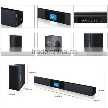 LED/LCD TV USE WIRELESS SOUNDBAR SPEAKER WITH BLUETOOTH OPTICAL INPUTS FOR HOME THEATRE ACHIEVE 300W SURROUND SOUND EFFECT photo-3