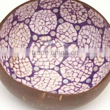 Best selling eco friendly handmade lacquered coconut bowl