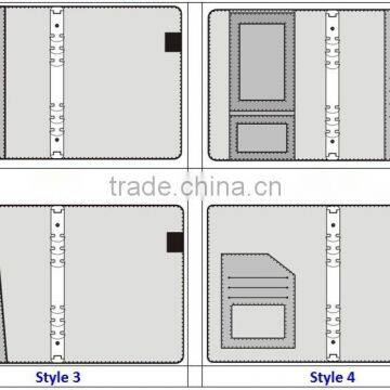 Custom 6 Ring PU Faux Leather Notebook/custom Notebook/ring Binder a5 Notebook photo-2