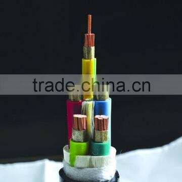 Copper core PVC Insulated and Sheathed Copper wire woven shielded control cable