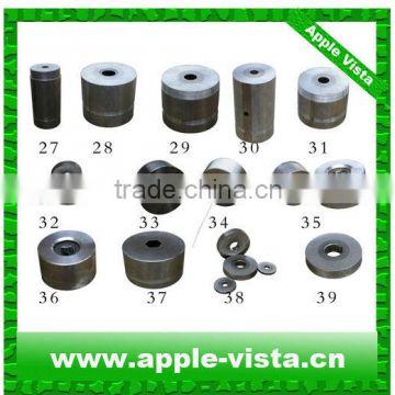 Tungsten carbide punch dies