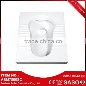 China Supplier Ceramic Pan Chinese Style American Standard Squat Toilets