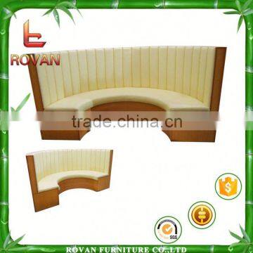 Europe Classic Fast Food Restaurant Furniture Booth Seating China Restaurant Sofas photo-2
