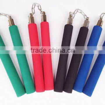 Foam Padded Nunchaku with Metal Chain