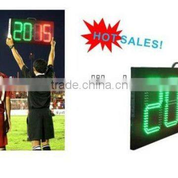 sign change player led,substitute board,Soccer Substitution Board
