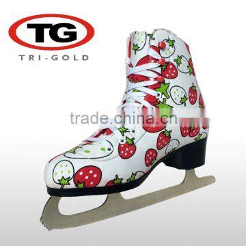 2015 new style ice skating shoes for adult girls,professional rink