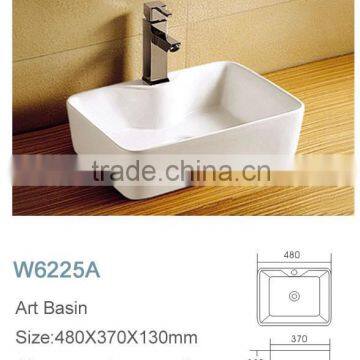 European Style Color Art Basin With Facuet photo-4