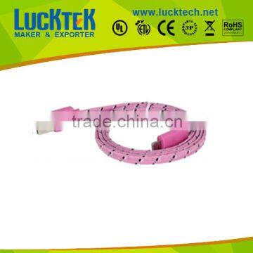 Colorful Micro Usb Cable for Mobile Phone