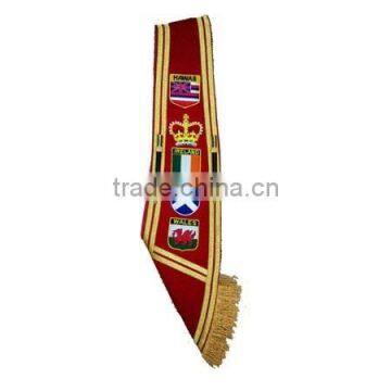 Masonic Rose Sash