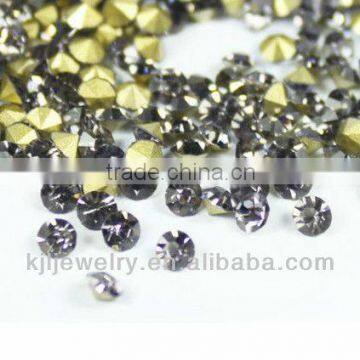 High quality Hot Sale colorful loose point back crystal rhinestones for jewelry