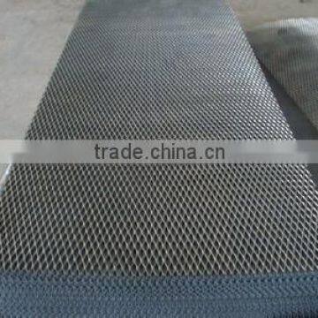 diamond hole pvc coated expanded wire mesh