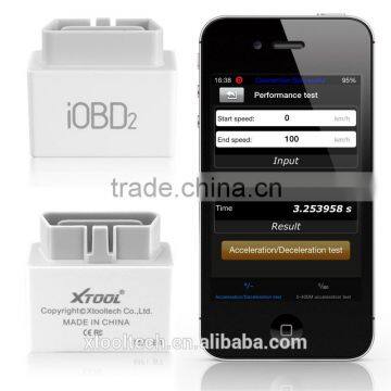 Xtool iOBD2 sports compact car diagnostic connector