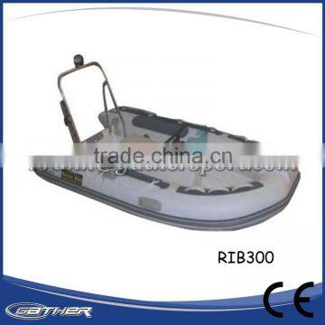 Gather CE certificate China Inflatable rib hypalon inflatable boat for sale!