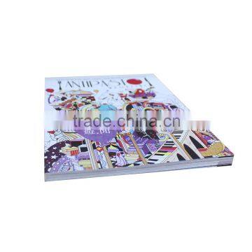 Overseas english cheap a3 magazine printing