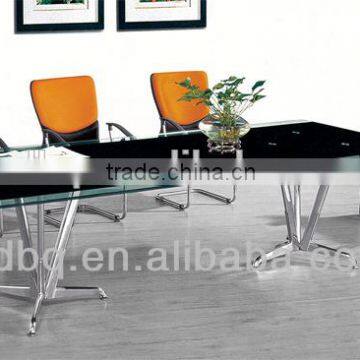 office furniture Customized conference room furniture 10 person conference table glass table top PT-C012