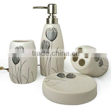 ceramic decal customize bathroom sets