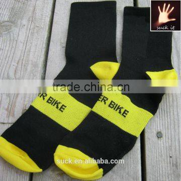 custom kids quarter high cycling bike socks