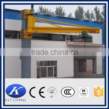 1000kg wall mounted turning jib crane