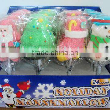 Christmas Marshmallow Lollipop