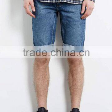 2015 High Quality Casual Pants Men's Famous Brand Denim Short Jeans (JXW1807) photo-2