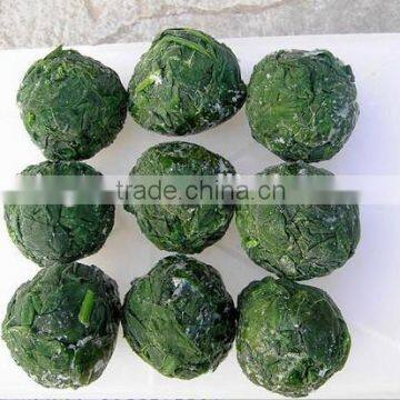 Supply IQF Spinach Ball with good quality for sale