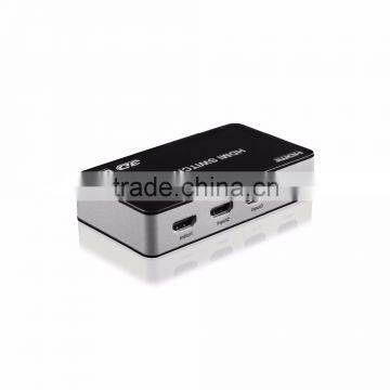 new product Hot video player 3 port HDMI switch 3x1 IR wireless HDMI switch for ps4 support 4kx2k